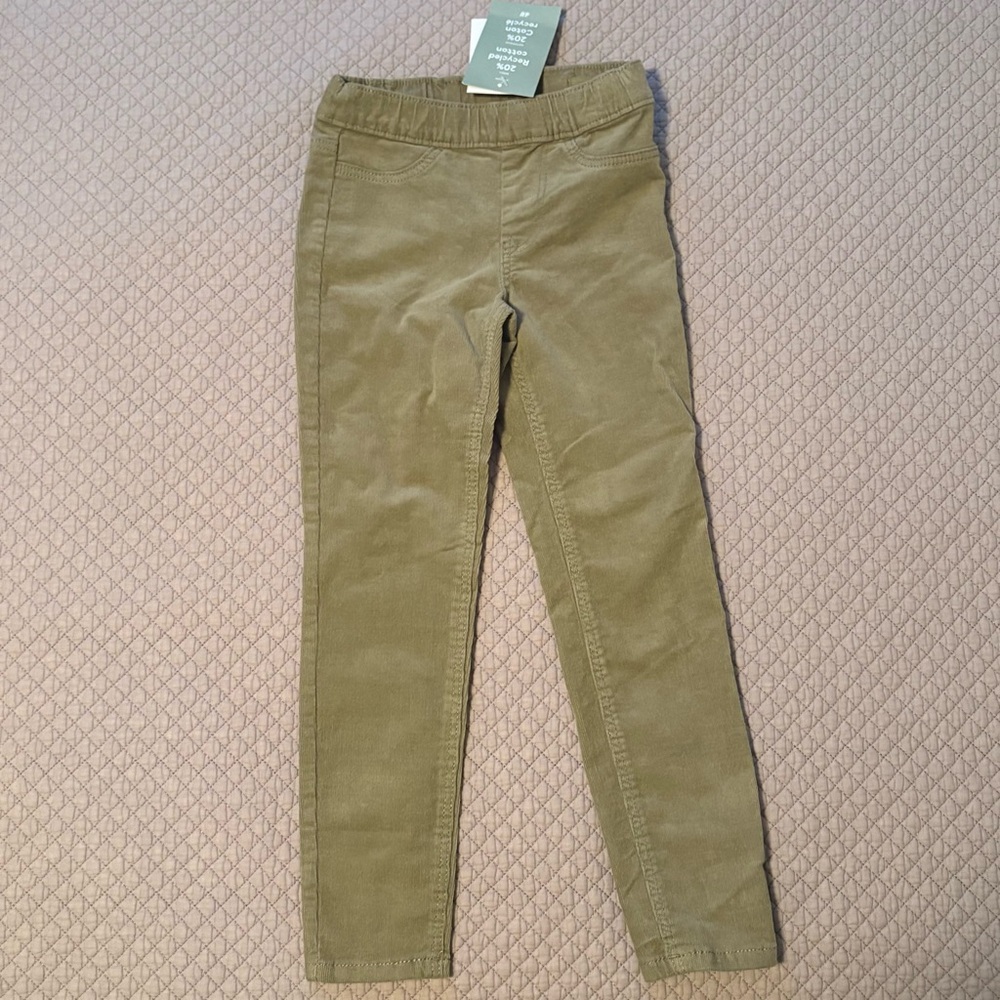 NWT H&M Olive Khaki Cord Pants